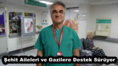 Şehit Aileleri ve Gazilere Destek Sürüyor