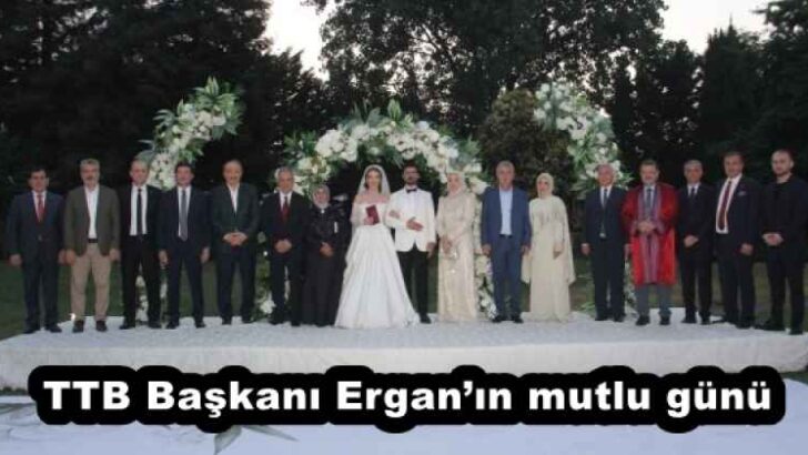 TTB Başkanı Ergan’ın mutlu günü