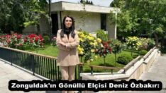 Zonguldak’ın Gönüllü Elçisi Deniz Özbakır: