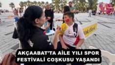 AKÇAABAT’TA AİLE YILI SPOR FESTİVALİ COŞKUSU YAŞANDI