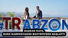 BAŞKAN KAYA, BURS KAMPANYASINI BOZTEPE’DEN BAŞLATTI 