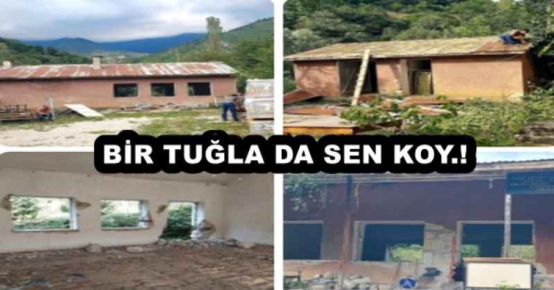 BİR TUĞLA DA SEN KOY.! 
