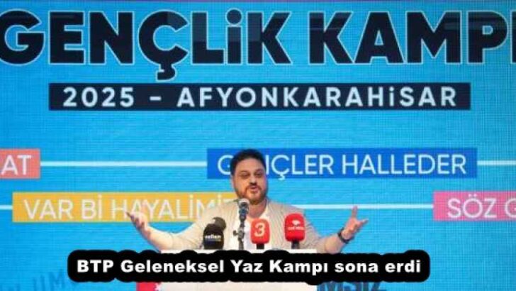 BTP Geleneksel Yaz Kampı sona erdi