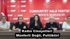 Kadın Cinayetleri Münferit Değil, Politiktir!
