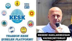 MEDENİ HAKLARIMIZDAN VAZGEÇMİYORUZ!