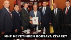 MHP HEYETİNDEN BORSAYA ZİYARET