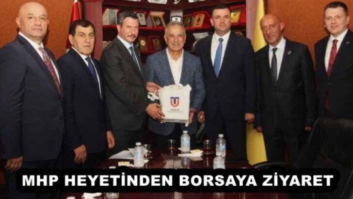 MHP HEYETİNDEN BORSAYA ZİYARET