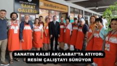 SANATIN KALBİ AKÇAABAT’TA ATIYOR: RESİM ÇALIŞTAYI SÜRÜYOR