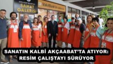 SANATIN KALBİ AKÇAABAT’TA ATIYOR: RESİM ÇALIŞTAYI SÜRÜYOR