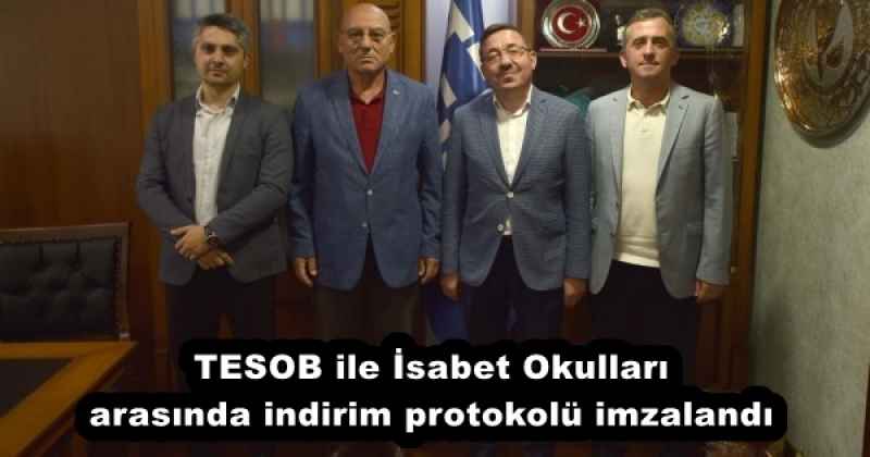 TESOB ile İsabet Okulları arasında indirim protokolü imzalandı