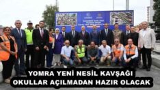 YOMRA YENİ NESİL KAVŞAĞI OKULLAR AÇILMADAN HAZIR OLACAK