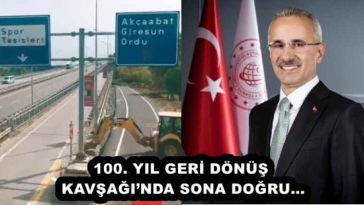 100. YIL GERİ DÖNÜŞ KAVŞAĞI’NDA SONA DOĞRU…