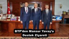 BTP’den Mansur Yavaş’a Destek Ziyareti