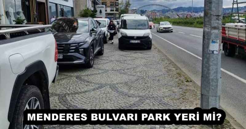 MENDERES BULVARI PARK YERİ Mİ?