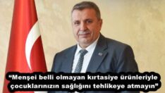 “Menşei belli olmayan kırtasiye ürünleriyle çocuklarınızın sağlığını tehlikeye atmayın”