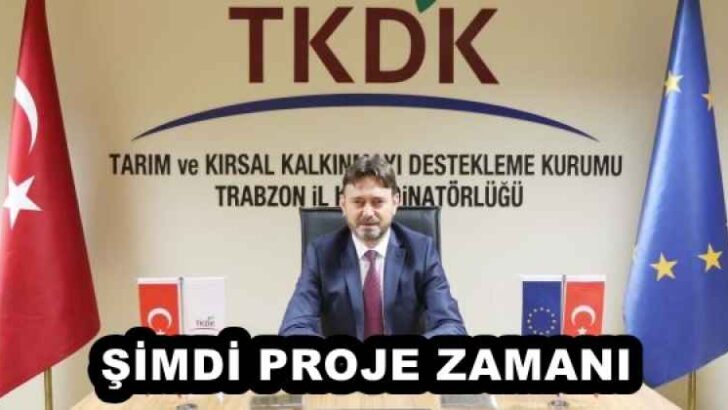 ŞİMDİ PROJE ZAMANI