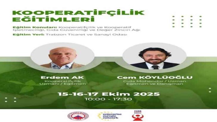 TTSO’da Kooperatifçilik Eğitimleri düzenlenecek