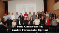 Türk Kızılay’dan İlk Yardım Farkındalık Eğitimi