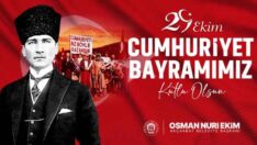 AKÇAABAT BELEDİYESİ CUMHURİYET BAYRAMI MESAJI