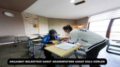 AKÇAABAT BELEDİYESİ SANAT AKADEMİSİ’NDE SANAT DOLU GÜNLER