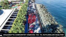 AKÇAABAT’TA CUMHURİYET COŞKUSU: 102. YIL KUTLAMALARI BAŞLIYOR