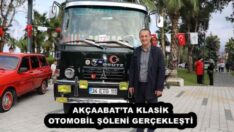 AKÇAABAT’TA KLASİK OTOMOBİL ŞÖLENİ GERÇEKLEŞTİ