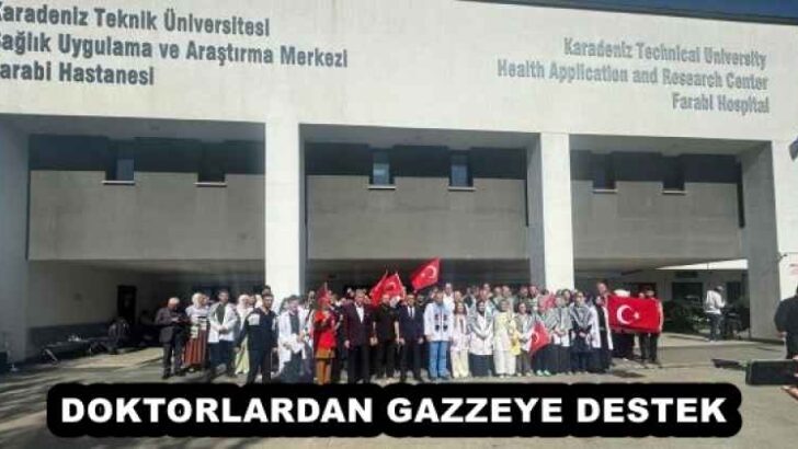 DOKTORLARDAN GAZZEYE DESTEK