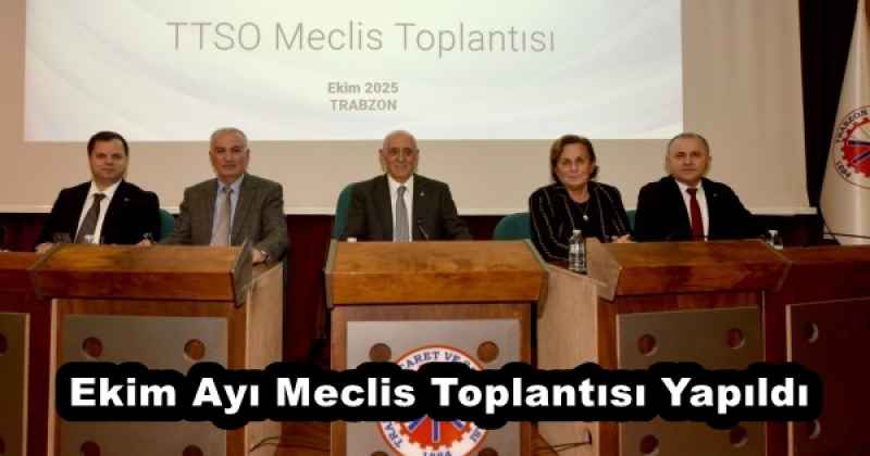 Ekim Ayı Meclis Toplantısı Yapıldı