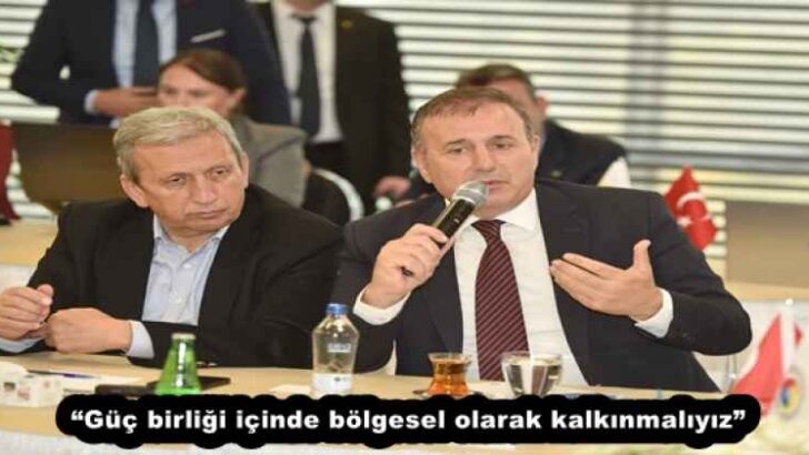 “Güç birliği içinde bölgesel olarak kalkınmalıyız”