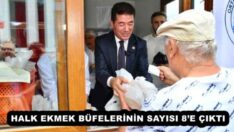 HALK EKMEK BÜFELERİNİN SAYISI 8’E ÇIKTI