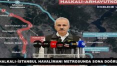 HALKALI–İSTANBUL HAVALİMANI METROSUNDA SONA DOĞRU