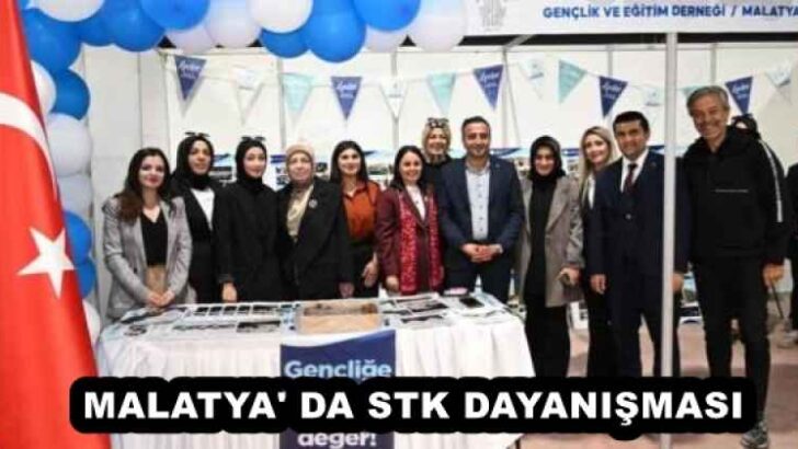 MALATYA’ DA STK DAYANIŞMASI 