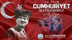 ORTAHİSAR BELEDİYESİ CUMHURİYET BAYRAMI MESAJI