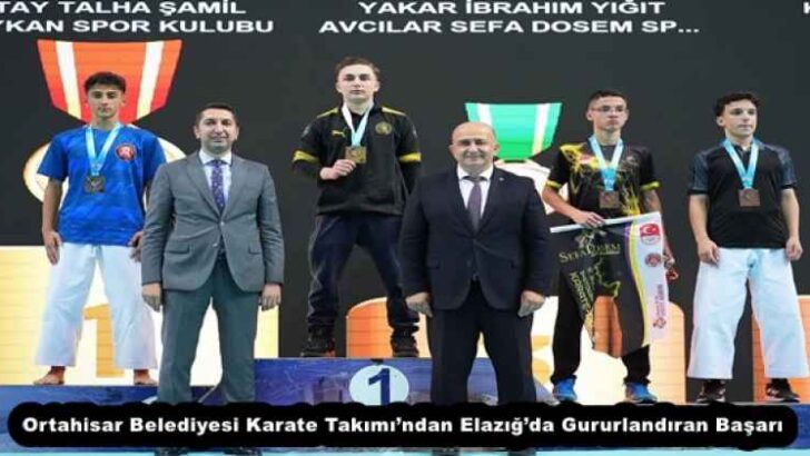 Ortahisar Belediyesi Karate Takımı’ndan Elazığ’da Gururlandıran Başarı