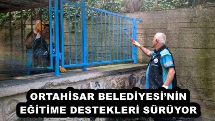 ORTAHİSAR BELEDİYESİ’NİN EĞİTİME DESTEKLERİ SÜRÜYOR