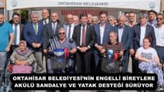 ORTAHİSAR BELEDİYESİ’NİN ENGELLİ BİREYLERE AKÜLÜ SANDALYE VE YATAK DESTEĞİ SÜRÜYOR