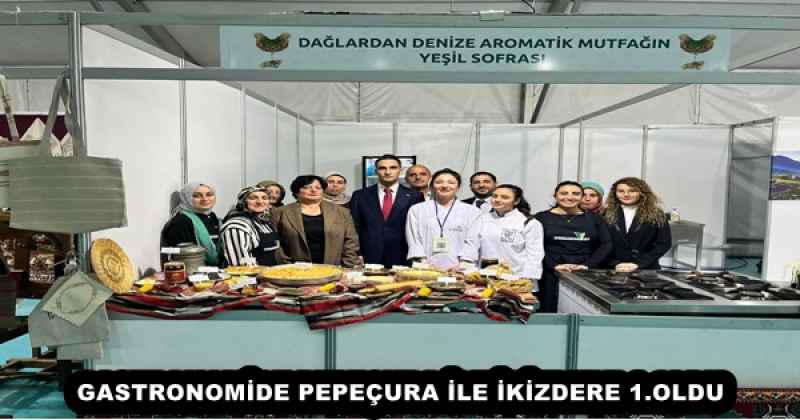 RİZE GASTRONOMİ YÖRESEL TATLI YARIŞMASINDA İLÇEMİZ BİRİNCİ OLDU