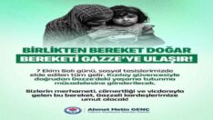 TRABZON BÜYÜKŞEHİR BELEDİYESİ’NDEN GAZZE’YE ANLAMLI DESTEK