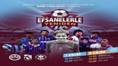 TRABZONSPOR’UN EFSANELERİ SAHAYA ÇIKIYOR