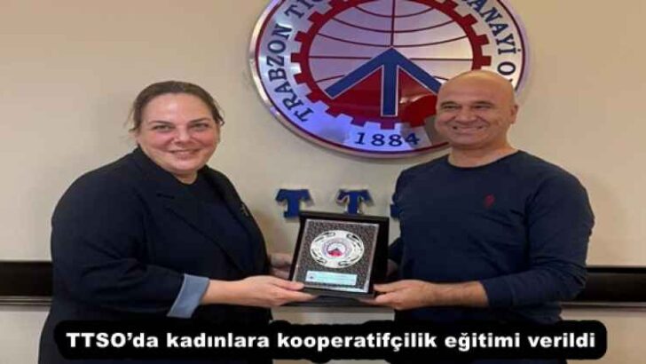 TTSO’da kadınlara kooperatifçilik eğitimi verildi