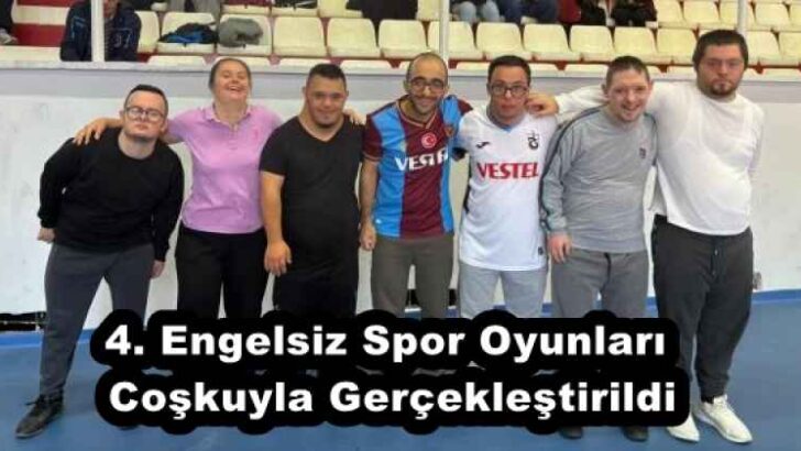 4. Engelsiz Spor Oyunları Coşkuyla Gerçekleştirildi