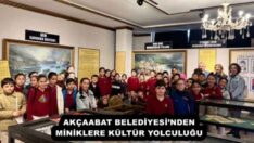 AKÇAABAT BELEDİYESİ’NDEN MİNİKLERE KÜLTÜR YOLCULUĞU