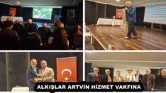 ALKIŞLAR ARTVİN HİZMET VAKFINA