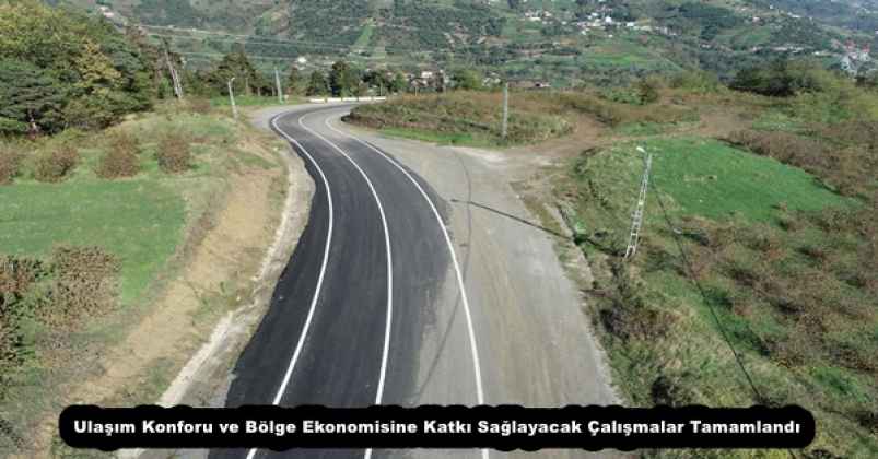 BAŞKAN EKİM: “ŞİNİK OSB’YE ULAŞIM ARTIK DAHA GÜVENLİ VE RAHAT”