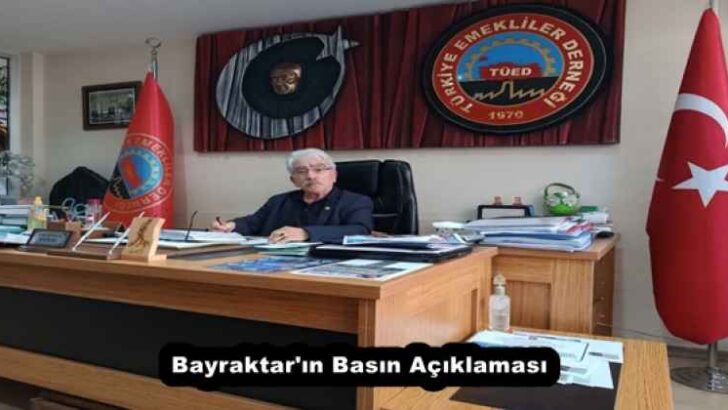 Bayraktar’ın Basın Açıklaması