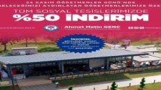 BÜYÜKŞEHİR’DEN ÖĞRETMENLERE ÖZEL YÜZDE 50 İNDİRİM