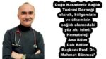 Doğu Karadeniz Sağlık Turizmi Derneği olarak, bölgemizin ve ülkemizin sağlık alanındaki yüz akı isimi, Hematoloji Ana Bilim Dalı Bölüm Başkanı Prof. Dr. Mehmet Sönmez’