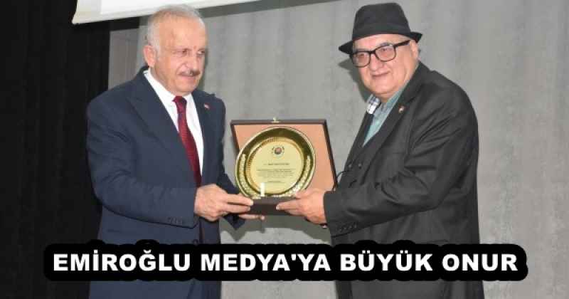 EMİROĞLU MEDYA'YA BÜYÜK ONUR