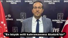 “En büyük milli kahramanımız Atatürk’tür”
