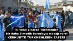 İki vekil çıkaran Türkmenler biz daha ölmedik buradayız mesajı verdi KERKÜK’TE TÜRKMENLERİN ZAFERİ